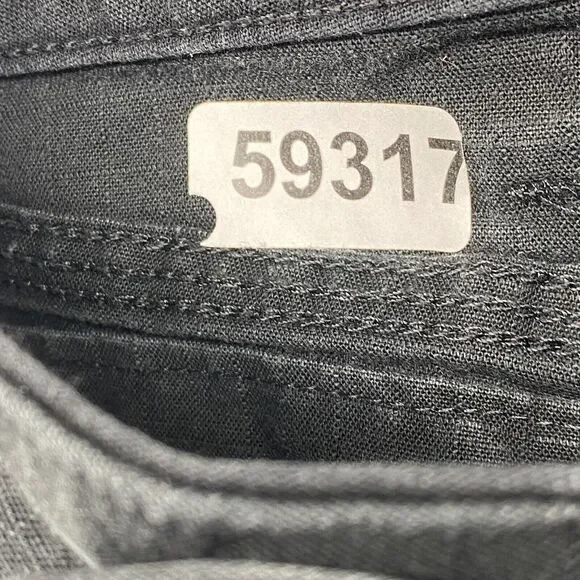 WRANGLER Pants Womens 2 x 32 Riggs Workwear Cargo Carpenter Ripstop Canvas Black - Picture 16 of 16